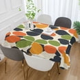 thumbnail image 2 of Yayeee Tablecloths 54" x 54" Rectangle Wrinkle Resistant Party Table Cover, Black Clover Pattern, 2 of 8