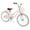 Pink, variant on Costway 14" Kid's Bike with Removable Training Wheels & Basket for 3-5 Years Old Red