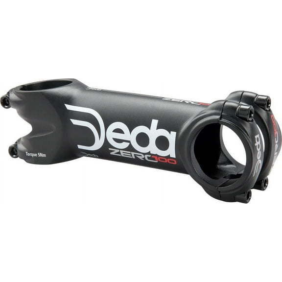 Deda Elementi Zero100 Stem Length 80mm 31.7mm  /-8 1 1/8 in Black Aluminum MTB