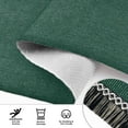 thumbnail image 3 of Ryvnso Dark Green Paint Bedroom Runner Rug 2'x6' Hallway Area Carpet Non Slip Entryway Mat with Tassels, 3 of 8