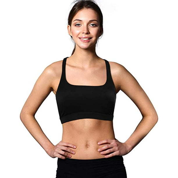 Pack of 2 Stretchable Air Bra Free Size Non Padded Bras for Women Camisoles  Blouse for Girls Best for Sports, Gym Yoga and Sleeping Bra for Mothers in  Black and Skin Best
