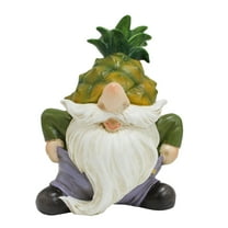 UPKOCH Multi Resin Gnome Statue for Garden Decoration Durable and Lovely 6 Inch