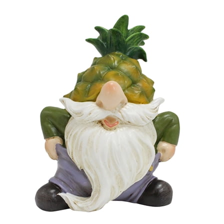 UPKOCH Multi Resin Gnome Statue for Garden Decoration Durable and Lovely 6 Inch