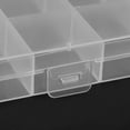 thumbnail image 4 of 24 Grids Jewelry Organizer Box, 2 Pack Clear Plastic Jewelry Boxes Storage Container for Beads, Style 1, 4 of 6