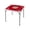 Red, variant on Folding Mahjong Table with Cup Holders for Game Room