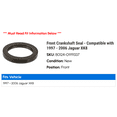 thumbnail image 2 of Front Crankshaft Seal - Compatible with 1997 - 2006 Jaguar XK8 1998 1999 2000 2001 2002 2003 2004 2005, 2 of 2