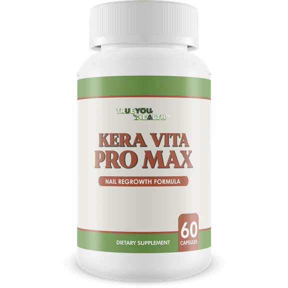 Keravita Pro Max - Fungus Nail Regrowth Formula - Help Restore Nail Thickness & Clarity - Grow Strong & Healthy Nails To Help Defend Against Future Fungus Attacks - Keravita Pro 60 Caps
