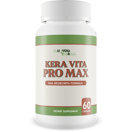 Keravita Pro Max - Fungus Nail Regrowth Formula - Help Restore Nail Thickness & Clarity - Grow Strong & Healthy Nails To Help Defend Against Future Fungus Attacks - Keravita Pro 60 Caps