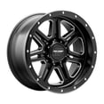 thumbnail image 2 of Pro Comp Cast Aluminum Wheel PXA62 17x9 5x5.0 S-BLK MILL -6mm, PXA5162-7973, 2 of 4