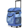 Travelers Club 18" Cool Carry Insulated Rolling Cooler, Shibori