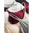 thumbnail image 4 of Women's Camisole without Steel Ring with Bra Pad for Sports Home, 4 of 4