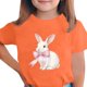 thumbnail image 1 of Camiseta de Manga Corta Crop Top para Niños de Pascua de Manga Corta Impresa con Suave 95% Poliéster 5% Spandex, Cuello Redondo Casual Versátil Top para Niños Diario, 1 of 5