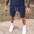 thumbnail image 4 of UVEASISHA Mens Athletic Shorts Set,Tracksuits Outfit for Men Striped Print 2 Piece Outfits Summer Short Sleeve Muscle Gym Workout Sets 2025 Casual Sweatsuit Prime Sales Today, 4 of 8