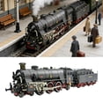 thumbnail image 6 of QSTDGVPW Steam Train Toy Electric Train Engine Toy Retro Decor Collection Gift Locomotive Black, 6 of 9