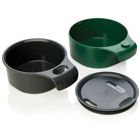 

Human Gear 700176 16 oz Cupcup Charcoal & Green