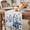 White, variant on Fall Blue Pumpkins Table Runner - 120 Inch Long Thanksgiving Floral Eucalyptus Berries Cotton and Linen Blended Dress Scarves Farmhouse Table Runner for Kitchen Dining, Coffee Table, 13" x 120"
