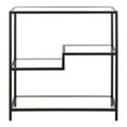 thumbnail image 2 of Evelyn&Zoe Johann 36" Tall Rectangular Bookcase, Blackened Bronze, 2 of 7