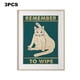 thumbnail image 3 of Inteprter 3 piezas de fibra, estampado de animales, pintura sin marco, imagen impermeable, sala de estar, galería, póster decorativo, decoración Decoración del hogar Inteprter HA010727-00, 3 of 6