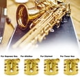 thumbnail image 3 of MYG Saxophone Embout Buccal Pince Reed Clip Soprano Alto Saxophone Clarinette Embout Buccal, 3 of 5