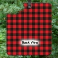 thumbnail image 4 of Expressly Yours! 2022 Picture Frame Christmas Ornament with Non-Glare Photo Protector, Vertical Red & Black Buffalo Plaid, 3-Pack, 4 of 6