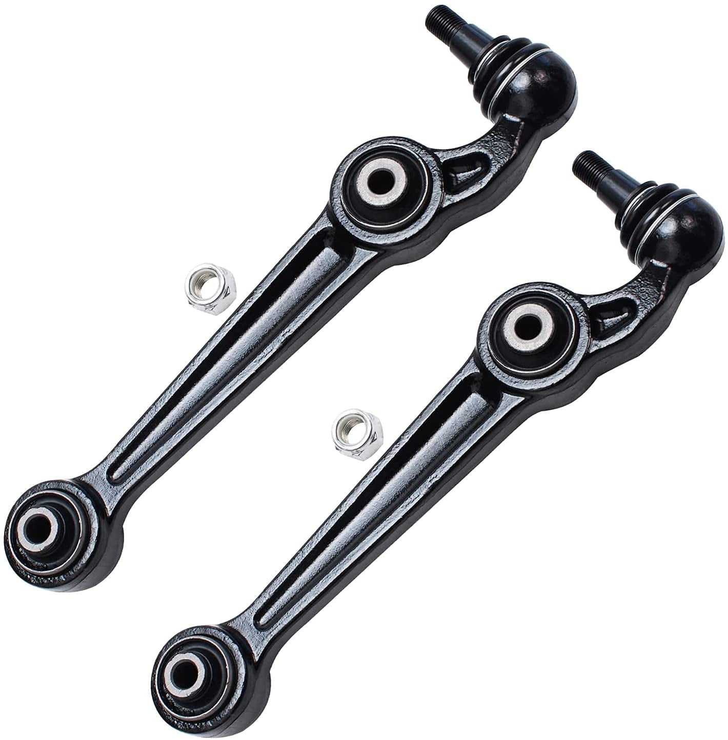 Detroit Axle - Front End 14pc Suspension Kit for Mazda 6, 2003 2004 2005 2006 2007 2008, 6 Upper and Lower Control Arms Ball Joint 2 Sway Bars 4 Outer & Inner Tie Rods 2 Boots Replacement