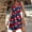 B49 Blue womens summer dresses clearance under $5, variant on Cagogo Ladies Summer Plus Size 4th of July Patriotic Sun Dress American Flag Red White and Blue Petite Dresses Fourth of July Sleeveless Cute White Dresses Clothes