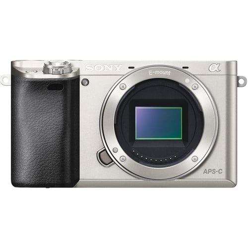 Restored Sony Alpha a6000 Mirrorless Digital Camera 24.3MP SLR Camera with 3.0-Inch LCD - Body Only (Silver)(Refurbished)