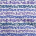 thumbnail image 1 of oneOone Cotton Silk Medium Blue Fabric Florals Fabric For Sewing Printed Craft Fabric By The Yard 42 Inch Wide, 1 of 1