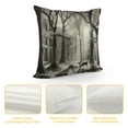 thumbnail image 4 of Leisuo Outdoor Forest Trees Deer Square Decorative Throw Pillow Cover Cushion Case Material for Bed Sofa Couch Camp Trip, 4 of 5