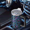 thumbnail image 6 of OBREWU Dog Bones Tumbler with Handle and Lid,Dog Bones 40oz Double Wall Vacuum Insulated Tumbler,Cups Gift for Women and Men, 6 of 7