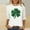 White2, variant on Zedker St Patricks Day Long Sleeve Shirt for Women Shamrock Clover Love Graphic Shirts Irish Gifts Tee Tops 2026