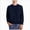 A4-Navy, variant on Toddler Boys Classic Crewneck Knit Sweater,Long Sleeve Pullover,Soft Basic Winter Top 5 Years