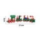 thumbnail image 2 of Tren de Navidad, decoración navideña de madera pintada para Navidad, adorno de mesa para decoración de fiestas y festivales, 2 of 5