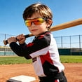thumbnail image 2 of AOMASTE Kids Sunglasses Youth Baseball Sunglasses for Boys Girls 3-12 Polarized Sun Glasses UV400 Protection Sports Goggles, 2 of 7