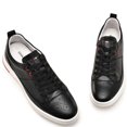 thumbnail image 3 of CMR CHAMARIPA Elevator Sneakers For Men - Black Leather Hidden Heel Sneakers - Height Increasing Sneakers For Men 6CM / 2.36 Inches, 3 of 5