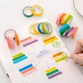 thumbnail image 6 of Pedty Colored Masking Tape,Rainbow Painter Tape,10 Rolls Of Colored Tape,Tape Painters Tapes40 Tape Masking Decorative Setcolored Artscrafts Sewing, 6 of 9