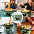 thumbnail image 4 of Welan Multi-Function Portable Electric Lunch Box with LED Display, Heating, Keep Warm & Scheduled Timer, 4 of 12
