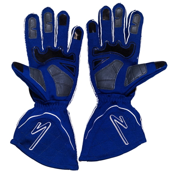 Zamp RG10004L ZR-50 SFI 3.3/5 Race Gloves Blue Large