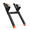 Black + Orange | 43" | 2000lb, variant on Heavy Duty Clamp-On Pallet Forks for Material Handling – 43" Forks, 2000 lbs Capacity, Quick Attach, Adjustable Stabilizer Bar, Fits Tractor Loader/Skid Steer – Black + Orange, 43" Fork Legs, 2000lb