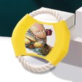 One Punch Man Dog Toys Flying Disc Rope Toy Chew Toys for Dogs Flying