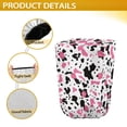 thumbnail image 5 of Yuyamidu Pink Cow Print Trailer RV Electric Tongue Jack Cover Strawberry RV Power Tongue Trailer Jack Cover Universal RV Travel Trailer Jack Protective Cover, 5 of 7