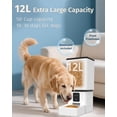 thumbnail image 2 of Comedero Automático para Perros Yakry 12L 5G WiFi Control por App Cámara HD, 2 of 8