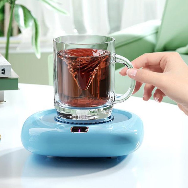 Self Stirring Coffee Mug,Automatic Self Mixing Coffee Warmer Mug,with Usb  Smart Charging,Usb Coffee Mug Stirring Saucer Automatic Stirring and Quick  ...