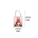 thumbnail image 4 of Kearding Bolso de tela de Navidad con asa de dibujos animados Claus muñeco de nieve Elk bolsa de dulces suministros interior al aire libre Alce, 4 of 6
