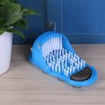 thumbnail image 4 of Zapatillas de masaje con cepillo exfoliante para el cuidado del talón del baño (azul) Hugtrwg Para estrenar, 4 of 9