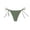 Army Green, variant on Women Bikini Bottoms Full Coverage Bikini Purple Mid Rise High Leg Bikini Bottom Beach Swimwear
