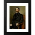 thumbnail image 2 of Peter Michal Bohúň 17x24 Black Modern Framed Museum Art Print Titled - Samuel Ballo (1853), 2 of 5