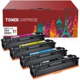 thumbnail image 1 of Cartucho de tóner compatible con Canon 054H de Toner Kingdom, paquete de 4, 1 of 7