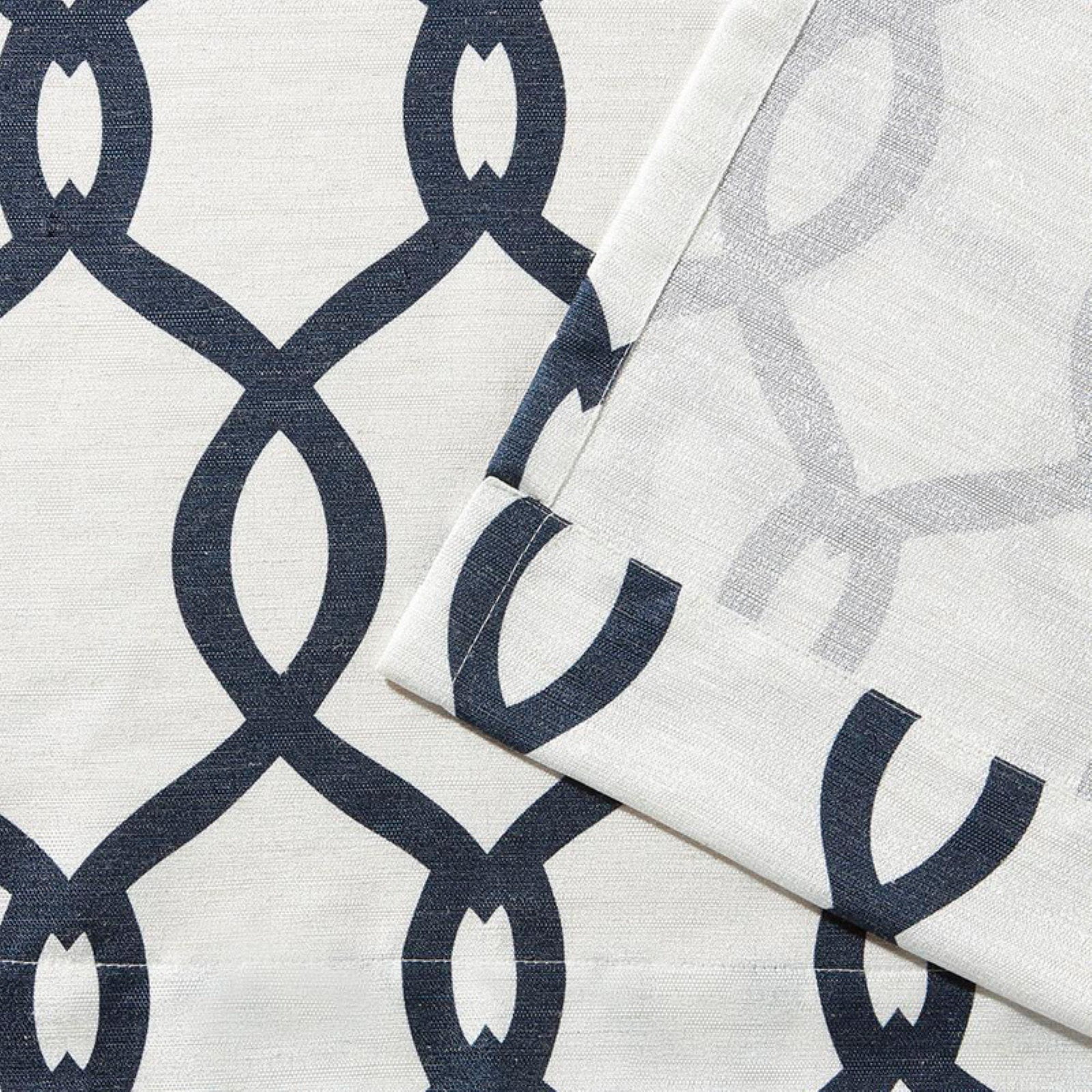 Exclusive Home Curtains Kochi Light Filtering Linen Blend Grommet Top Curtain Panel Pair, 54x84, Seafoam
