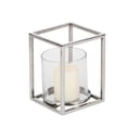 thumbnail image 3 of DecMode  6"W, 8"H Modern Candlestick, Clear, 1 - Piece, 3 of 9